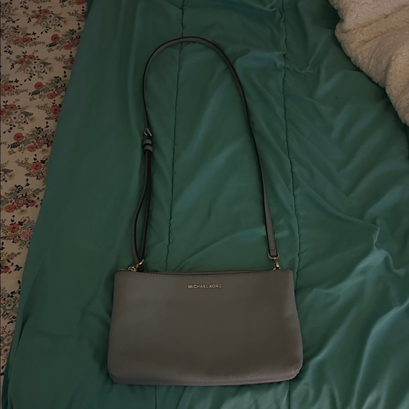 Michael Kors Handbags - Michael Kors Elegant Gray Crossbody Bag